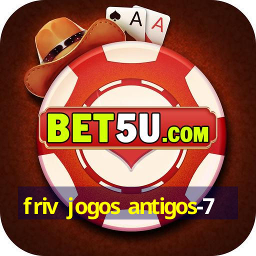 friv jogos antigos